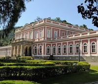 Fachada do Museu Imperial (Foto: Ascom Ibam)