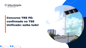 TRE PE: tribunal está confirmado no concurso TSE Unificado