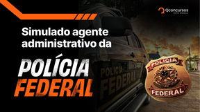 Concurso PF administrativo 2025: veja correção do simulado