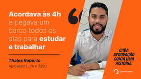 "O que eu quero hoje é mudar de vida através do concurso público"