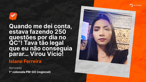  Aprovada em 1º lugar: a inesperada conquista no concurso PM GO